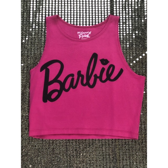 barbie crop top forever 21